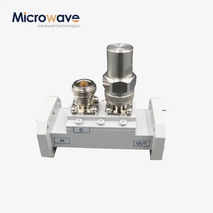 Double-Ridged Waveguide Loop Coupler